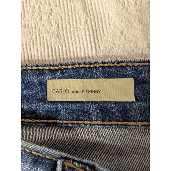 Kut from the Kloth Women's 10 Carlo Ankle Skinny Jeans Light Medium Wash - Picture 3 of 13